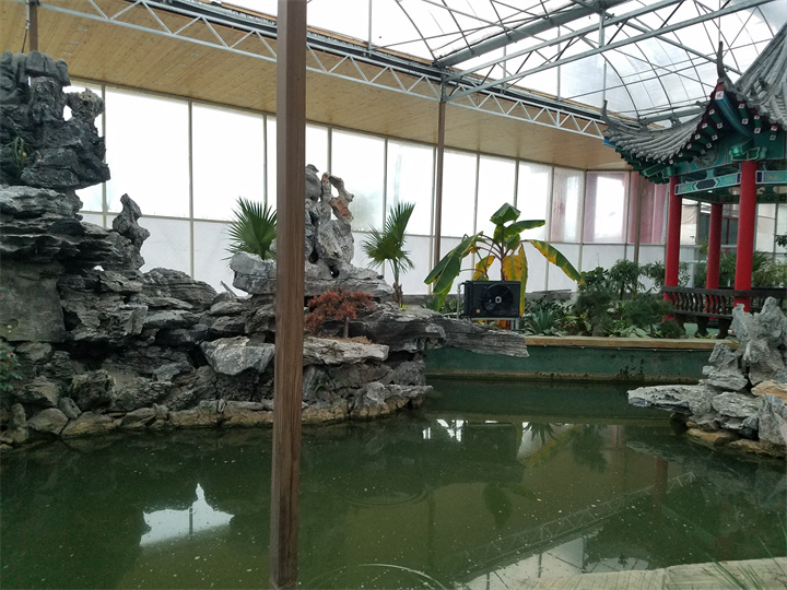 青島膠州灣生態(tài)觀光園加溫